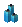 Light Blue Candle 3