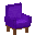 Purple Armchair