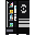 Black Vending Machine
