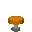 Orange Cushion Chair
