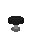 Black Cushion Chair