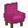 Pink Armchair