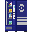 Blue Vending Machine