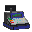 Blue Cash Register