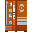 Orange Vending Machine