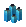 Light Blue Candle 4