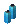 Light Blue Candle 2
