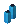 Light Blue Candle 2