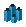 Light Blue Candle 4