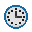 Light Blue Clock