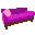 Magenta Couch