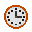 Orange Clock