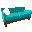 Cyan Couch