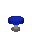 Blue Cushion Chair
